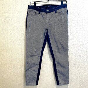 Prana Striped Front Tapered Leg Jeans Size 8/29